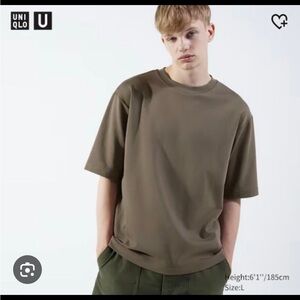 NWT Lemaire x Uniqlo U Cotton Oversized Crew Neck Shirt Size S